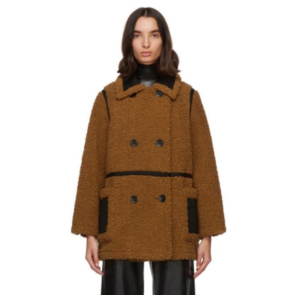 Stand Studio Chloe Jacket Faux Shearling